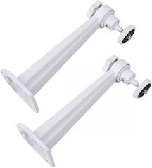 Security Camera Mount for Pro, CCTV Dome Camera Bracket, Aluminum Alloy Wall Ceiling Mount, 180 Degree Adjustable Outdoor Security Camera Mounting Kit, 2 Pack