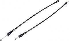 2Pcs Rear Door Latch Release Cable Tailgate Release Cable F2UZ15264A65B Compatible with Ford Expedition E-150 E-250 E-350 E-450 Econoline Super Duty 1992-2019 F2UZ-15264A65-B