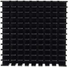 Heat Sink Aluminum Cooling Fin 40x40x11MM Black High Performance Thermal Conductive Durable CPU IC Chip Cooling Solution for Router Electronics Hardware Computer Components
