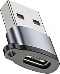 Fast Charging Converter – USB C Audio Adapter, Aluminum Alloy Portable Charge Connector, Video Data Transfer Device | Tablets Laptop Phone Electronics Travel Connection Accessory