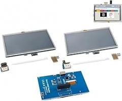5 Inch HDMI LCD Resistive Touch Screen Display Module 800x480 5.0