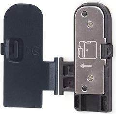 Battery Door Cover Lid Cap Replacement Repair Part for Repair Nikon D5100SLR Digital Camera Repair Part (2pcs)