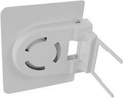 Wall Outlet Shelf for Convenient Cable Storage Punch Router and Electronics Organizer for Use Strong Bearing Capacity and Modern Design