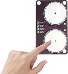 Dual-Button Touch Sensor Module Household Capacitive Proximity Key Switch Panel About 0-5mm Suitable for New 2025 High Reliable Electronic Component, Precision, Stable Performance