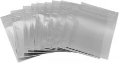 Antistatic Zip Lock Resealable Pouch for Electronic Components 100Pcs Storage Bags Suitable for Sensitive Electronic Devices (6.5 * 12cm)