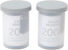 2 Rolls 35 mm Camera Colour Film ISO 200 8 Sheets Each High Saturation HD Camera Colour Film for 135 Cameras