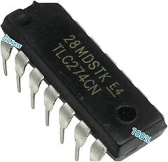 10PCS/lot 100% New for Original TLC274CN TLC274C TLC274 DIP-14 Ic New in Stock 100% Test 2025 High for Reliable Electronic Component, Precision, Stable Performance