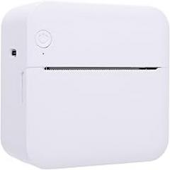 Jectse 200DPI Thermal Inkless Printer,Portable Pocket Printer Wireless for Photo Printing, Easily Pair with Cell Phones, Tablets, Small in Size for Travel, Study, Work, Built in