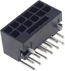 5 Pcs Cross 1016179124GLF Minitek Pwr 3.0 CEM5 Receptacle Housing (12 Power + 4 Signal) Pci PCIe 5.0 for RTX4090 New 2026 High for Reliable Electronic Component, Precision, Stable Performance