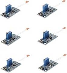 SaditY 6pcs Strain Gauge 350 Ohm Strain Gauge Bending Test Sensor Load Cell Amplifier Test Sensor Module Voltage Sensor Strain Sensor Inverter Amps Gauge Kit Dc Electronic Building Blocks