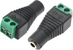 Earphone Audlo 3.5mm C0innector Stereo Adaptier 3.5mm Audlo Mono Channel Plug to Screw Terminal Audlo Mono Channel Plug New 2026 High for Reliable Electronic Component, Precision, Stable Performance