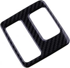 Real Carbon Fiber Electronic Handbrake Switch Cover Button Frame Panel Trim Compatible for Ford F150 F-150 2015-2020