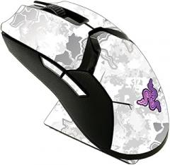 MightySkins Skin Compatible with Razer Viper Ultimate - Viper Snow | Protective, Durable, and Unique Vinyl Decal wrap Cover | Easy to Apply, Remove, and Change Styles | Made in The USA