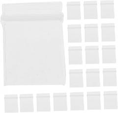 500pcs Mini Jewelry Bags Reusable Sealable Storage Pouches Mini Baggies for Electronics Coins Jewelry Samples