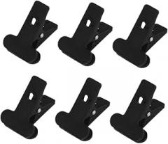 Generic 6pcs Heavy Duty Muslin Spring Clamps for Backdrop and Background Support Lightweight Easy to Use for Studio Gallery and Garage Construction Space-Saving Design
