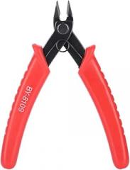 Wire Pliers, Compact Steel Electronic Cutting Pliers, High Grade Alloy, Comfortable Handle, Spring Design, 0.8-1.6mm Wire Cutter, SideCutting Pliers