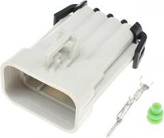 1-20Sets 7 Pin Way Male Female Car Connector Wiring Harness Wiring Plug, Automotive Electronic 12047933 12047938 (Color : Male Set, Size : 5Sets)