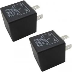 CF-13 CF13 JL-02 EP34 2Pcs 3-Pin LED Electronic Flasher Relay Fixes Car Turn Signal and Hazard Warn Hyper Blink Flash or No Flashing for 2016 Kia Sportage SX Sport Utility 4-Door