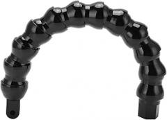 GLOGLOW Portable Electronic Device Mount 262 Flexible Arm Mount for Sports Cameras, ABS Material, 12 Sections Gooseneck, Black, 84g Lightweight, Compatible for Sports Cameras, ABS