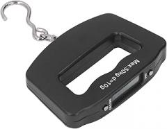 Digital Hanging Scales 50kg with Hook LCD Display Unit Conversion Electronic Hook Scale for Shopping Fishing HouseholdDigital Hanging Scales 50kg with HookHanging Bagg