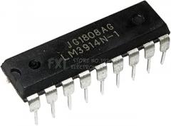 5PCS LM3914N-1 LM3915N-1 LM3916N-1 Dip LM3914N LM3915N LM3916 New and Original Ic 2025 for Arrival High Reliable Electronic Component, Precision, Stable Performance