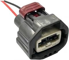 2 Pin Car Water Tank Electronic Fan Controller Car Booster Pump Pump Connector 7283-5596-10 7282-5596-10 AICNRUT(Female 15cm wire,1 Set)