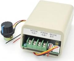 Taidacent Pulse Width Modulation Fan PWM Circuit for DC Trolling Motor Electronic Brake Current Limit 12V 24VC36VC48V 20A