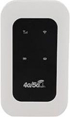 Mobile Hotspot, Portable 4G Router, 4G LTE USB Modem, 300Mbps LTE CAT4 Mobile WiFi Hotspot Device, USB C Powered, 2100mAh, Up to 10 Users for Car Home Office Travel