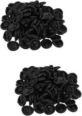 HEALLILY 200pcs Disposable -Static Finger Covers for Electronics Assembly Latex Finger Sleeves for Daily Use Microelectronics Laboratories and More