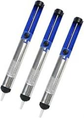 CHILDWEET 3pcs Manual Desoldering Vacuum Pump Strong Suction Solder Removal Tool for Efficient Electronics Repair and Waste Tin Extraction