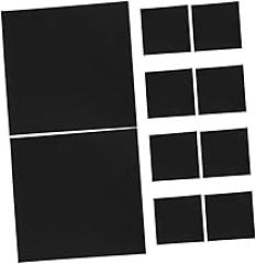 10pcs Black Cd Sleeves Blank Paper DVD Envelopes Lightweight Cardboard Storage for for Photographers Document Organization