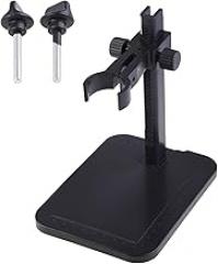 Aluminum Adjustable Microscope Stand Portable Up and Down Manual for Focus Digital USB Electronic Microscope Holder St Microscope Bracket