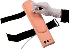 Intradermal Injection Training Arm, Wearable Intradermal Injection Training Pad,Electronic Upper Arm Intramuscular Injection Training Model,with Light and Alarm Sound Prompts