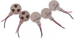 HJDIPCKYVG 5PCS Smart Sports Watch 8x2.5mm Vibration Motors DC 3V - 4.2V Flat Coin Button-Type DC Vibrating Brushless Electronic Starter