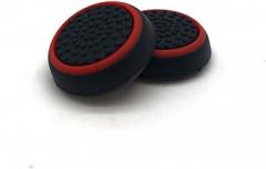 2 Pcs Analog Controller Joystick Thumbsticks Caps Thumb Stick Grips Caps Cover for PS4 PS3 Xbox One Xbox 360 Controllers（Red）