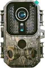 Trail Camera with No Glow Night Vision Motion, Game Camera Activated Infrared LED and Waterproof for Wildlife Deer Scouting Hunting or Property Security (H2)