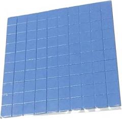 TEHAUX 100pcs Conductive Silicone Thermal Pad for CPU and Gpu Cooling Heat Conduction Mat High Performance Insulation for Electronic Components