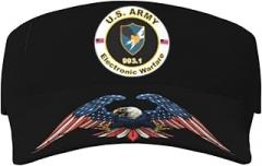 SCEVOLMAR US Army MOS 993 Electronic Warfare Sun Visor Hats Empty Top Baseball Cap