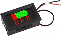 Car Battreriy Charge Level Indicator 12V 24V 36V 48V 60V 72V-Thitium Battreriy Capacity Trackier Metier Tester Display LED Tester VoltTrackier Metier New 2026 High for Reliable Electronic Component