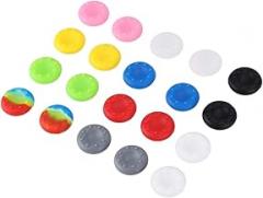 Games Thumb Grips Silicone 20 Pcs Controller Accessories Joystick Antiskid Case for One 360
