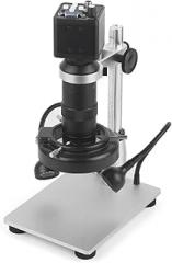 1080P HDMI USB Electronic Digital Video Microscope Camera 130X Zoom C Mount Lens USB LED Light for Lab PCB Phone Repair Tools(B VGA Camera Suit)