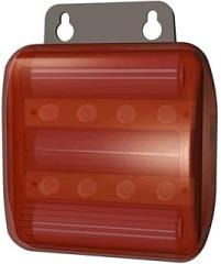 RA-1603A Strobe/Flashing Light for Weather Alert Radio - 8 LED Lights (Red)
