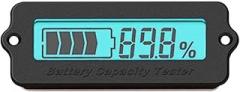 12V-48V LY6W Lead Acid Battreriy Capacity Indicator LCD Digit Display Trackier Metier-Thitium Battreriy Power Detector Tester VoltTrackier Metier New 2026 High for Reliable Electronic Component