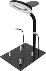 LED desk lamp for electronic repair, soldering, and digital circuit board work