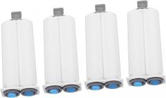 4pcs Ab Glue Mixing Tubes Refillable Epoxy Mixing for Construction Automotive and Electronics