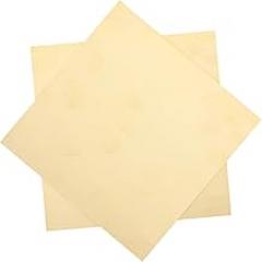 STOBAZA Wide Range of Uses Brass Sheets for Decorative Items Crafts Electronic Components DIY Projects