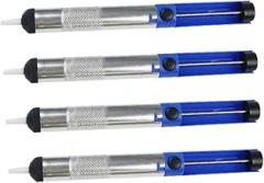 Gadpiparty 4pcs Handheld Solder Sucker Tool Manual Desoldering Pump for Efficient Solder Removal Lightweight and Easy to Grip for Electronics Repair