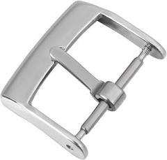 Stainless Steel Watch Clasp Creative Buckle for Electronic Bands Easy to Install Durable Fashion Accessories Silver