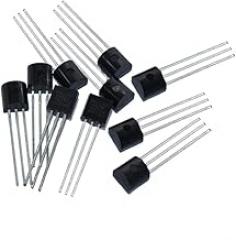 10pcs/lot Sensor Electronic Chip TO-92 Temperature Sensor IC DS1820 DIY Programmable Digital Chip Data Acquisition
