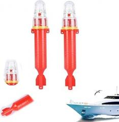 Boat Flares, Boat Flares Coast Guard Approved Marine, 2025 Electronic Boat Flare Coast Guard Approved,Intelligent Light Waterproof Emergency Flares forFishing Nets, Buoys, Boats&Emergency Signaling